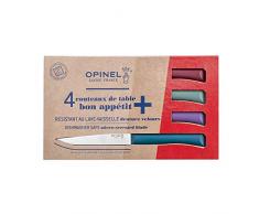 Opinel 254501 - Set di coltelli da tavola, in acciaio