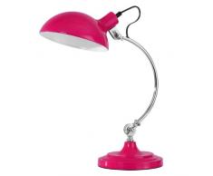 Premier PREM-2501668 Lampada da Tavolo, Bicchiere, Rosa