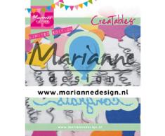 Marianne Design Creatables Fustelle Complimenti Palloncini, per Il Taglio e lâEmbossing di Carta per Progetti Creativi, Metallo, Azzurro, small