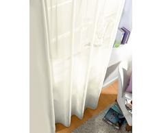 Splendid Collezione Diana - Tenda con Nastro, 300 x 280 cm, Colore Bianco