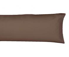 MI CASA F.Cuscino Basic 105 Marrone Federa per Cuscino, 105 cm