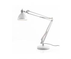 Fontanaarte Naska Lampada da Tavolo, E27, 42 watts, Bianco