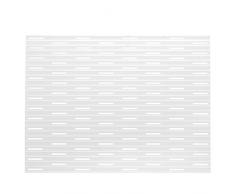 InterDesign Lineo Tappetino Lavandino, Plastica, Trasparente, 40.75x31.75x40.75 cm