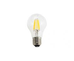 BES 18810 Lampadina LED, 8W, Luce Calda, E27, Filamento Edison, Vetro A60 Kodak