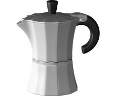 Gnali & Zani MOR003 Morosina - Caffettiera da 6 tazze, colore: Bianco
