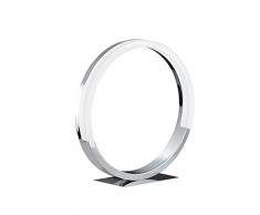 WOFI Lampada da Tavolo Integriert, 6.5 W, Argento, Ã: 30
