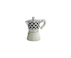 BRANDANI 53174 caffettiera Alluminio, Bianco