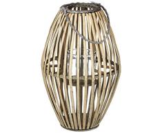 Mi Casa - Porta-Bicchieri in Vimini, 32 x 32 x 50 cm