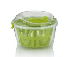 kela 11906 centrifuga per Insalata Mailin, PP-plastica, 17,50 cm, Diametro 24,5 cm, 4,4 L, Verde