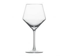 Schott Zwiesel Vetro Cristallo Tristan. Bicchieri da Collezione, Senza Stelo, Bicchieri da Vino Rosso Bordeaux, 524,5 Grammi, Set da 6, Cristallo, Burgundy, Set da 6