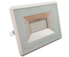 V-TAC Faro LED 20W Esterni Bianco con Vetro IP65 1700Lm Luce Calda 3000KÂ°