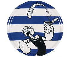 Excelsa Popeye Piatto Pizza, Porcellana, Blu