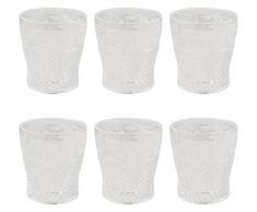 Villa dâEste Home Tivoli Prisma Set 6 Bicchieri d Acqua, unitÃ