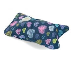 Kooper Cuori Colorati Borsa Acqua Calda 360w 30x20cm, Multicolor, Misure: l. 30 x p. 20 x h. 4 cm