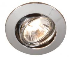 Naeve Leuchten, Set di 3 faretti alogeni ad incasso ø 6,5 cm, 35,0 W, attacco GU10