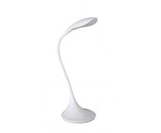 WOFI 8025.01.06.0000 Lampada da tavolo, 5.5 watt, A+, 420 lumen, Bianco