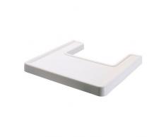 Ikea Antilop Vassoio per Seggiolone, Bianco, 44x42x6 cm