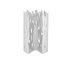 Alessi BM04 W Barkroll Portarotolo da Cucina in Acciaio Colorato con Resina Epossidica, Bianco
