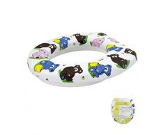 ORYX - Copriwater Assorbente, 27 x 7 x 29 cm, Colore: Bianco