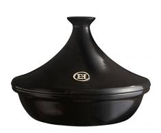 Emile Henry EH799532 Tajine con Imballaggio Rinforzato,32 cm, Carbone