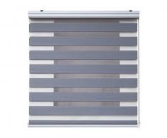 Estores Collection Tenda a Rullo Premium Grigio Perla 120 x 250 cm