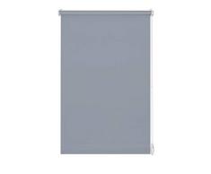 GARDINIA Tenda a rullo da fissare o incollare, per luce diurna, opaca, tutte le parti di montaggio incluse, EASYFIX Tenda a rullo Uni, Blu fumo, 60 x 150 cm (LxH)