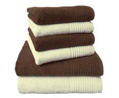Dyckhoff, Set asciugamani Brillant, 6 pz, Beige (Beige)
