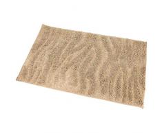 Gözze, Tappetino da bagno, design: Onde, Beige (Beige), 60 x 100 cm