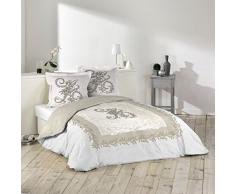 Douceur d’Intérieur Antoinette, set Lenzuola matrimoniali, Cotone, Stampato, 240 x 260 cm