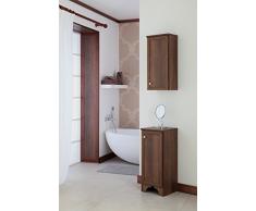 FERIDRAS Arte Povera Pensile, Noce, 21x33x68 cm