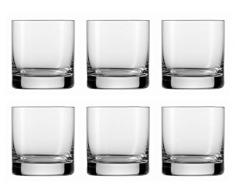 Schott Zwiesel 7544317 Iceberg - Set di 6 Bicchieri da Whisky in Vetro Trasparente, 40 cl