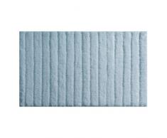 InterDesign Verto Tappetino Bagno, Morbido, Antisdrucciolevole, Tessuto, Blu, 87x53x0.25 cm