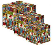 Gnomys Diaries Primer Dia De Cole Set di scatole, Cartone, Multicolore, 13Â x 13Â x 13Â cm, 3Â Pezzi