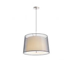 Faro - Saba Lampada Sospensione Nichel Opaco 3l