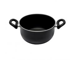Ballarini Firenze Casseruola, Alluminio, Nero, 14 cm