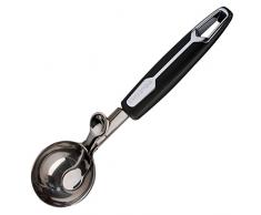 Pedrini 925.81 Porzionatore Gelato, Acciaio Inossidabile, Nero