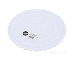 Wilton Brands Inc - Piatto rotondo per decorazione torte con bordi smerlati 25,4Â cm