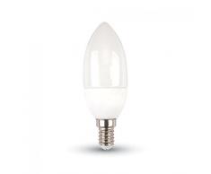 Lampadina LED Smd Candela 3W, E14 200° 250Lm Luce A+-Bianco Naturale