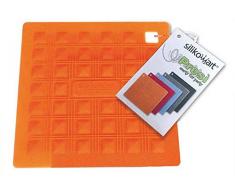 silikomart Miss Hot Presina, Materiale Sintetico, Arancio, 17.5x17.5x1.3 cm