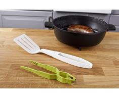Vacuvin 46676 Turner&Tongs Set Utensili
