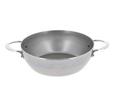 DE BUYER, Serie 5654.32, Padella a due manici, in ferro battuto, Ã 32 cm