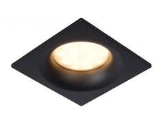 Lucide 09924/01/30 Faretto da Incasso, Alluminio, 5 W, Nero