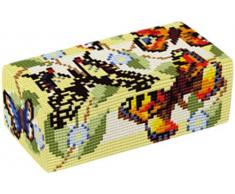 Brigantia Needlework - Kit per copriteiera arazzo del lavoro di cucito a mezzo punto - T214 Il Gallo