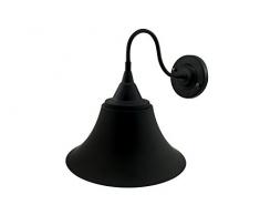 BES 20531 Applique Retro Lampada, Lanterna Lampione per Parete, Terrazza, Giardino