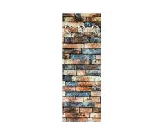 Lupia Appendiabiti da Parete 49X139 cm Bricks, 49x6x139cm
