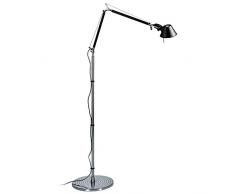 Artemide Tolomeo Lampada da Terra, Nero, A004430+A012820