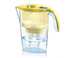 Laica J31AA Stream Line Caraffa Filtrante, Gialla, Filtro Bi-Flux incluso