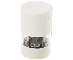 Bodum - Macina sale e pepe stile bistrÃ², plastica, Bianco, 6.9 x 6.9 x 11.3 cm
