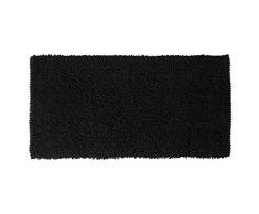 Sealskin Twist Tappetino da Vasca, Poliestere, Antracite, 60 x 3 x120 cm