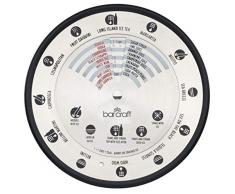 Kitchen Craft Luxe Lounge - Bussola Decorativa in Acciaio, Motivo: Cocktail